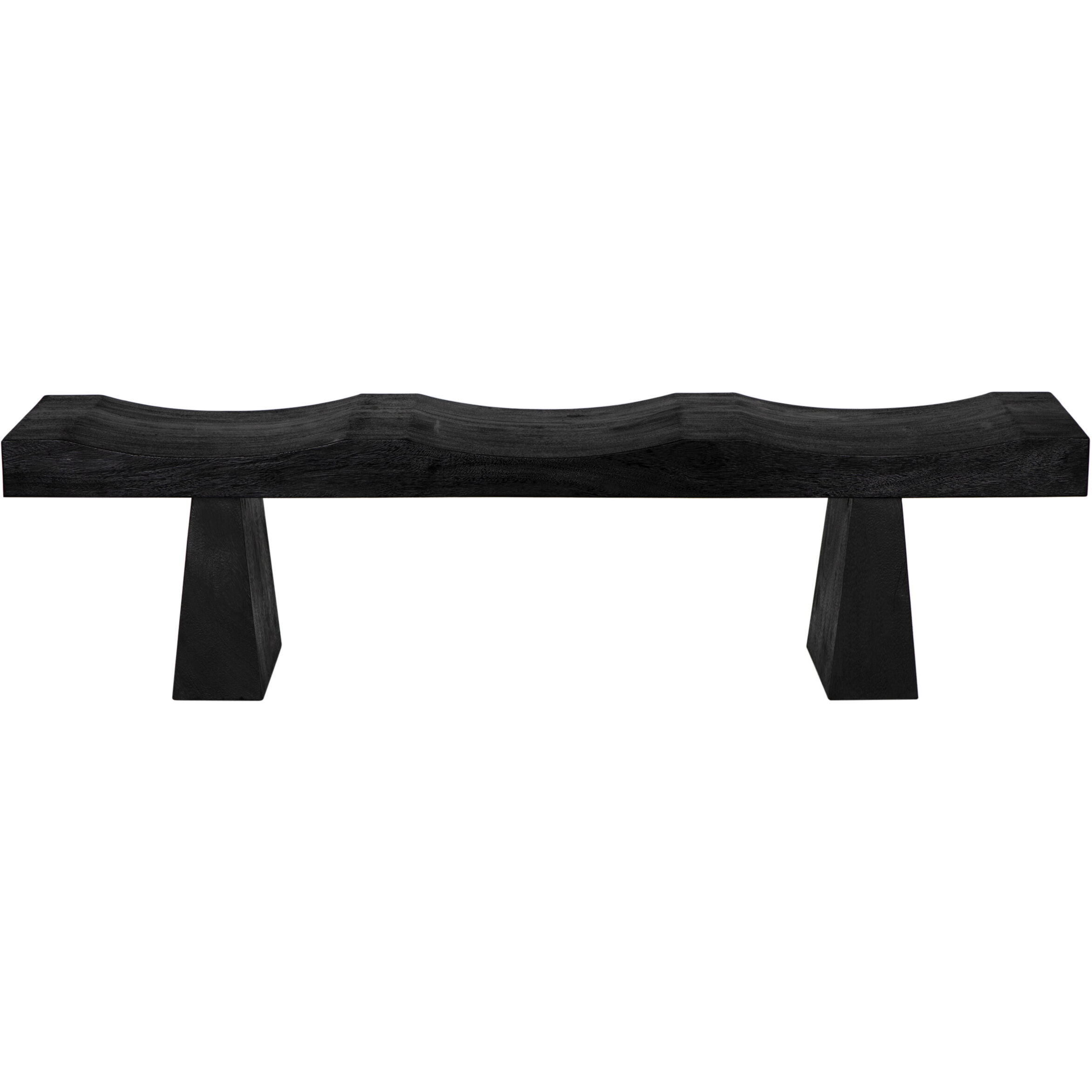 Shibumi Burnt Black Bench