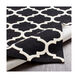 Pollack 36 X 24 inch Black Indoor Area Rug, Rectangle