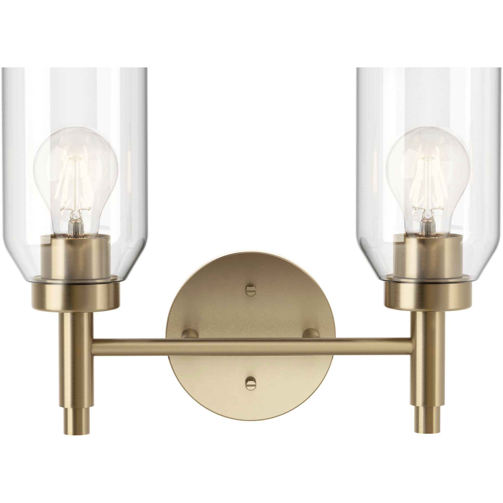 Madden 2 Light 14.25 inch Champagne Bronze Wall Mount Bath Wall Light, 2 Arm