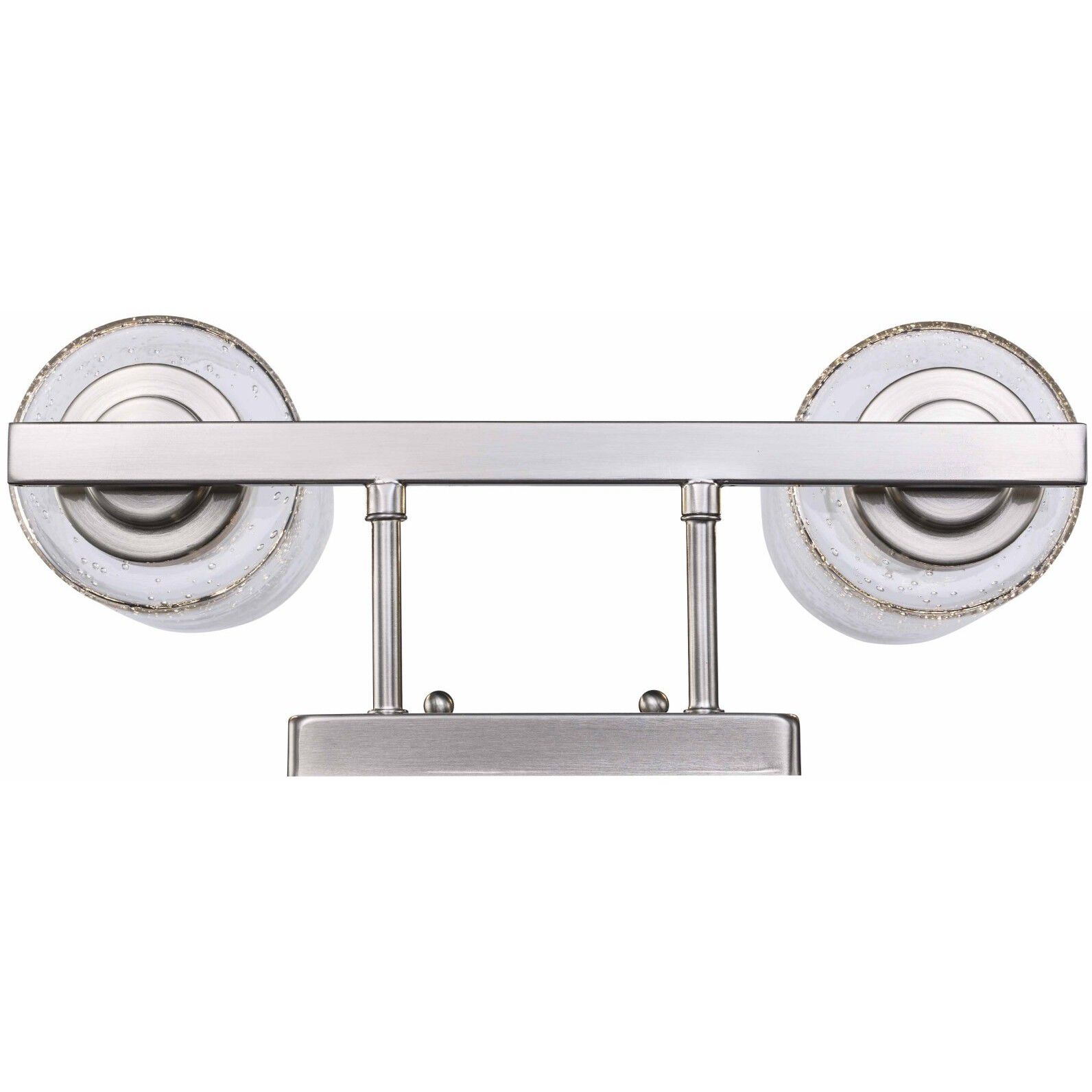 Mod Pod 2 Light 14 inch Brushed Nickel Vanity Light Wall Light