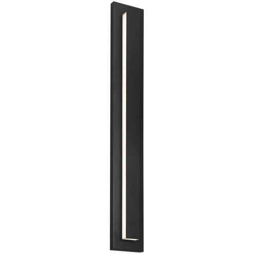 Sean Lavin Aspen LED 36 inch Black Outdoor Wall Sconce in In-Line Fuse