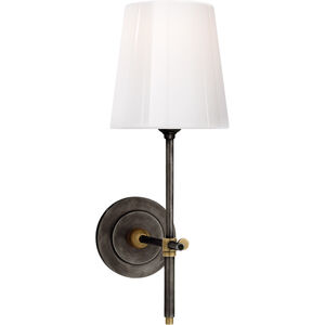 Thomas O'Brien Bryant 1 Light 5.5 inch Bronze and Hand-Rubbed Antique Brass Bath Sconce Wall Light