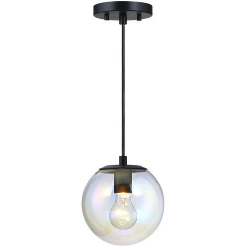 Neva LED 7 inch Matte Black Pendant Ceiling Light