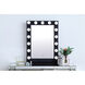 Brenda 32 X 24 inch Black Lighted Wall Mirror