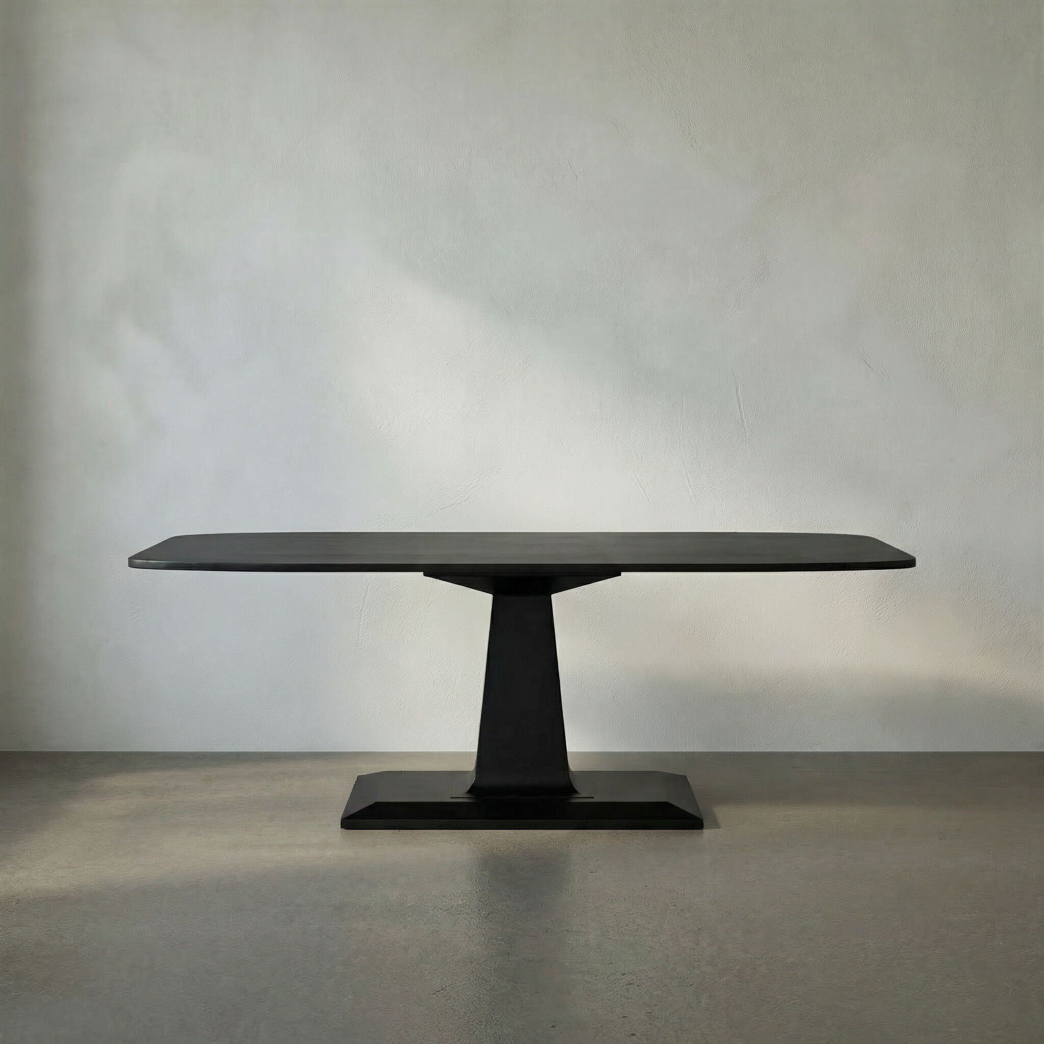 Amboss 72 X 40 inch Matte Black Dining Table