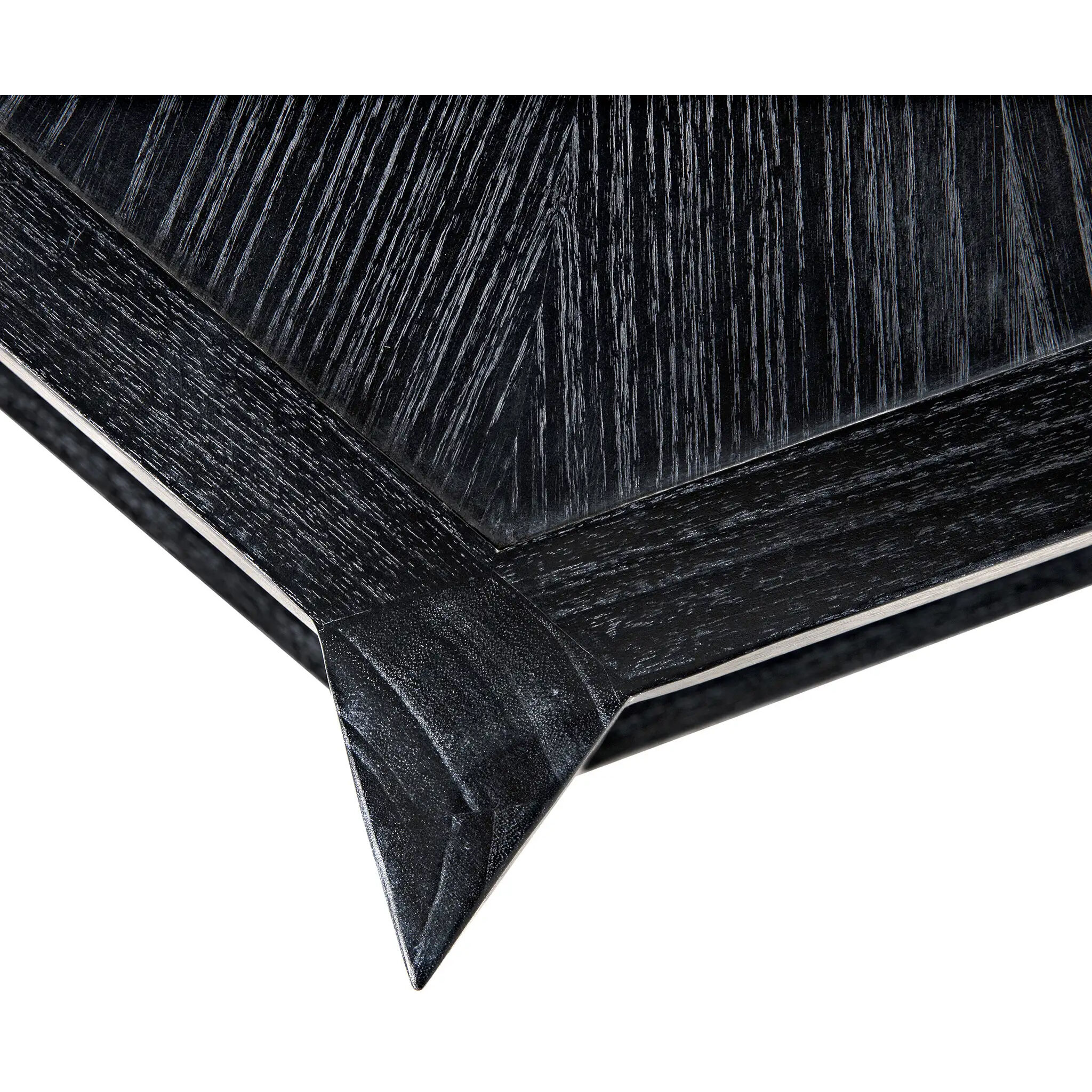 Yuhuda 46 X 46 inch Cincer Black Coffee Table in Cinder Black