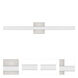 Trim LED 30 inch Brushed Polished Nickel Vanity Light Wall Light