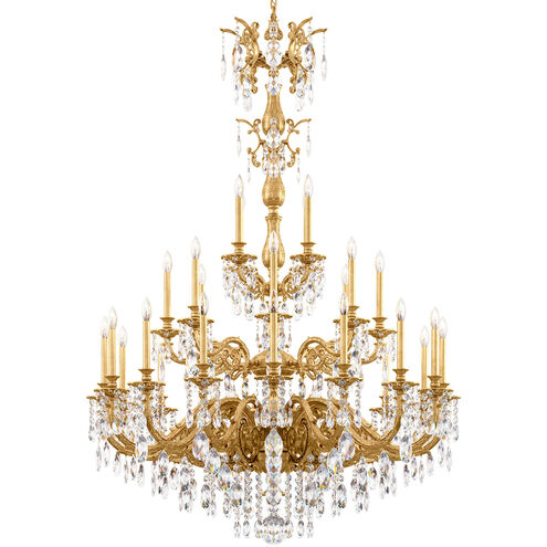 Milano 28 Light Heirloom Gold Chandelier Ceiling Light in Radiance