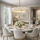 High Tide 8 Light 31 inch French Gold Pendant Ceiling Light