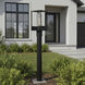 Weybridge 1 Light 18.74 inch Black Outdoor Lantern and Post, Coach Light