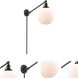 X-Large Beacon 18 inch 60.00 watt Oil Rubbed Bronze Swing Arm Wall Light, Franklin Restoration