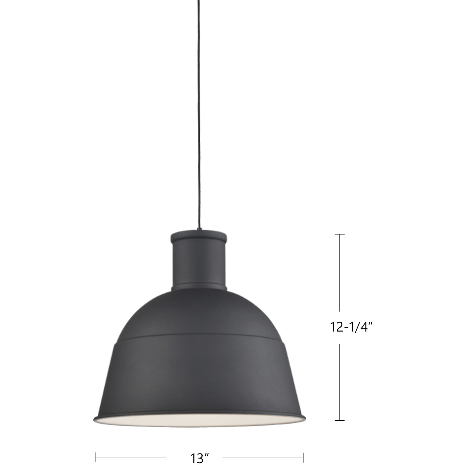 Irving Pendant Ceiling Light in Indigo Blue