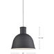 Irving Pendant Ceiling Light in Indigo Blue