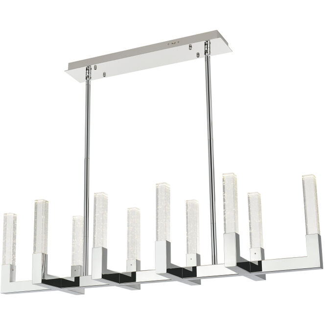 Noemi 10 Light 12 inch Chrome Pendant Ceiling Light