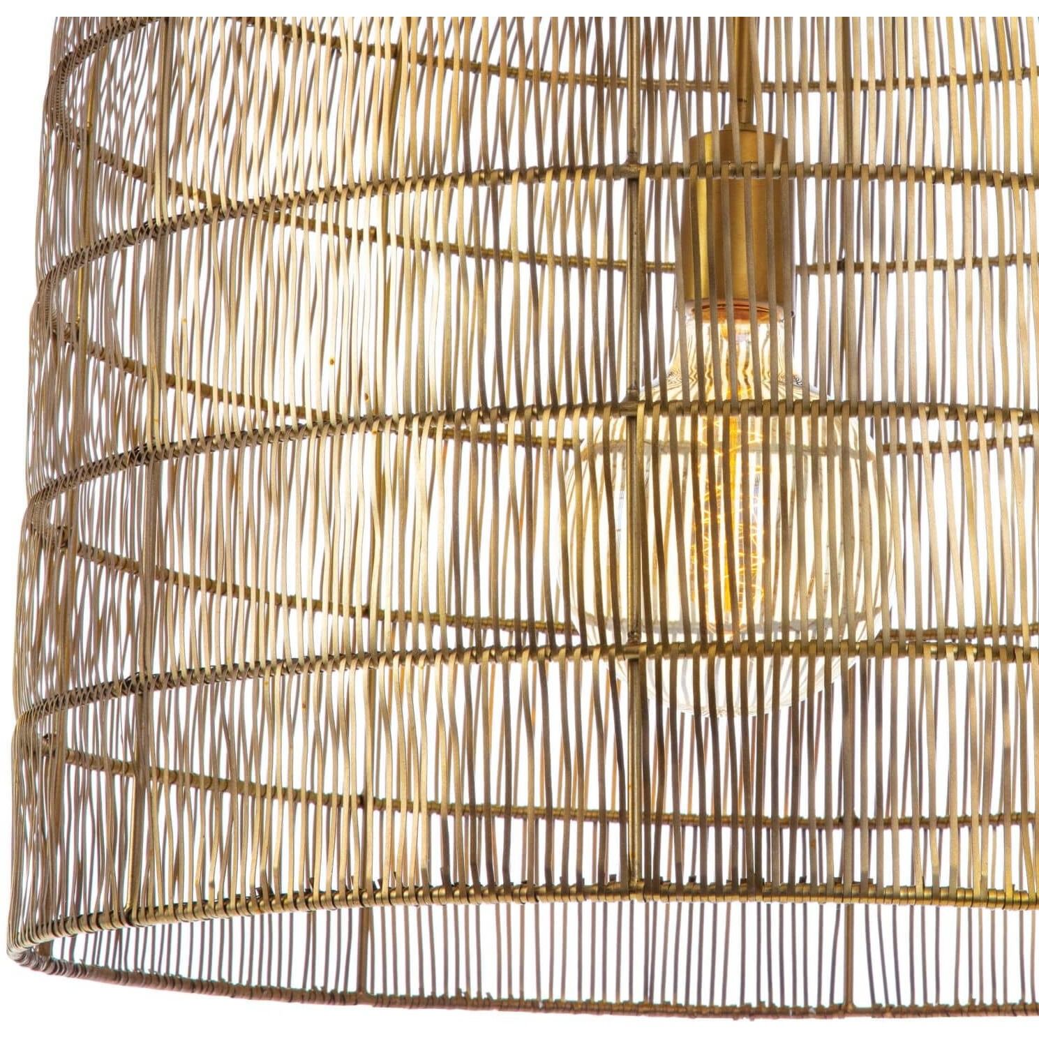 Fresco 1 Light 20 inch Brass Pendant Ceiling Light