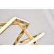 Canada LED 13.8 inch Gold Chandelier Ceiling Light