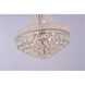 Canada 14 Light 24 inch Chrome Chandelier Ceiling Light