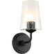 Providence 1 Light 5.25 inch Matte Black Wall Mount Wall Light