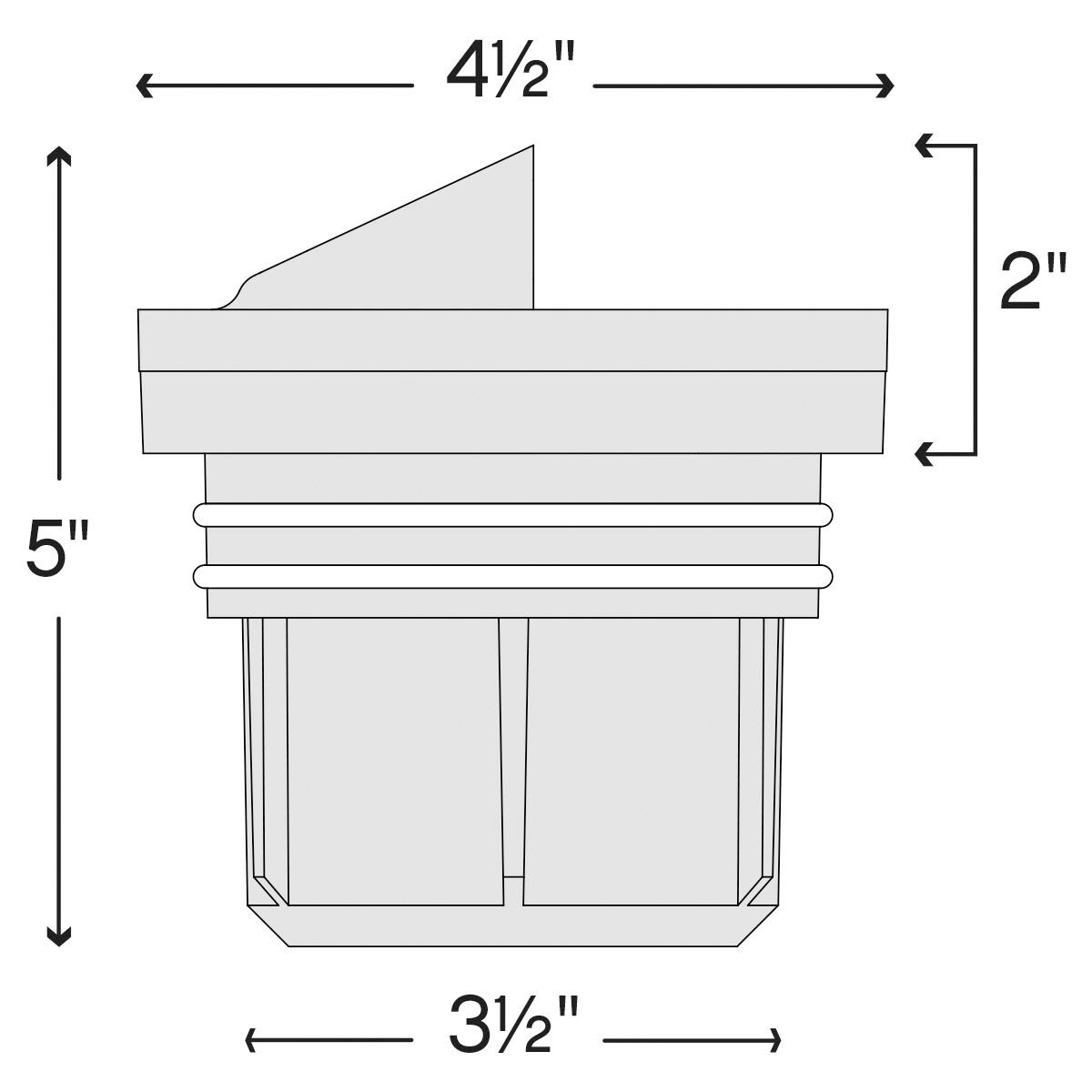 Hardy Island Shielded 12v 12 watt Matte Bronze Landscape Well Light in 2700K, 12W
