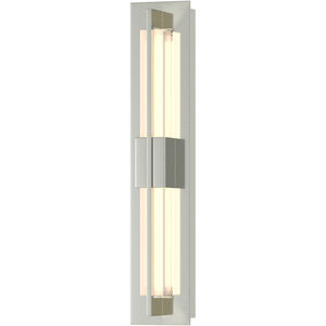 Double Axis LED 4.6 inch Sterling ADA Sconce Wall Light, Small