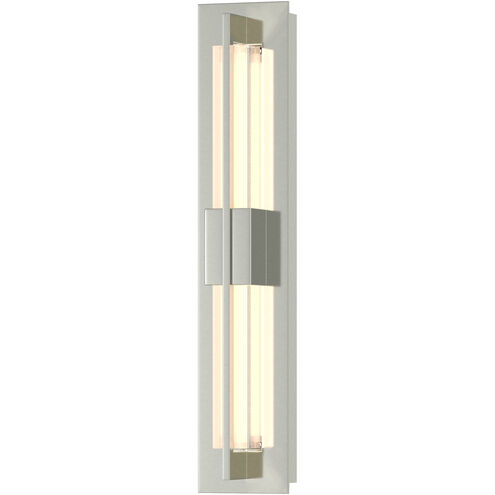 Double Axis LED 4.6 inch White ADA Sconce Wall Light, Small