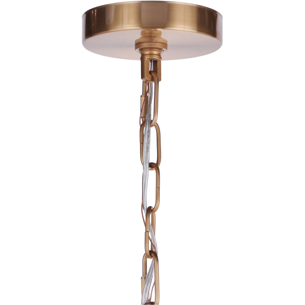 Larrson 8 Light 20 inch Satin Brass Chandelier Ceiling Light