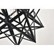 Nocturne 1 Light 24 inch Black Pendant Ceiling Light