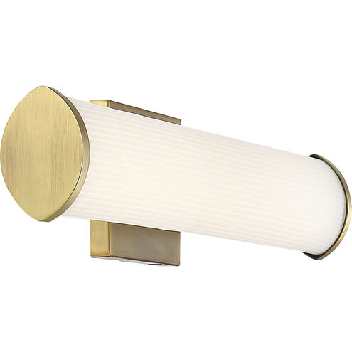 Lena LED 24 inch Brushed Brass Vanity Light Wall Light