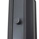 Natural Mica 86 inch 40 watt Gunmetal and Charcoal Gray Arc Floor Lamp Portable Light