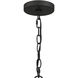 Benton 4 Light 20.75 inch Distressed Iron Pendant Ceiling Light