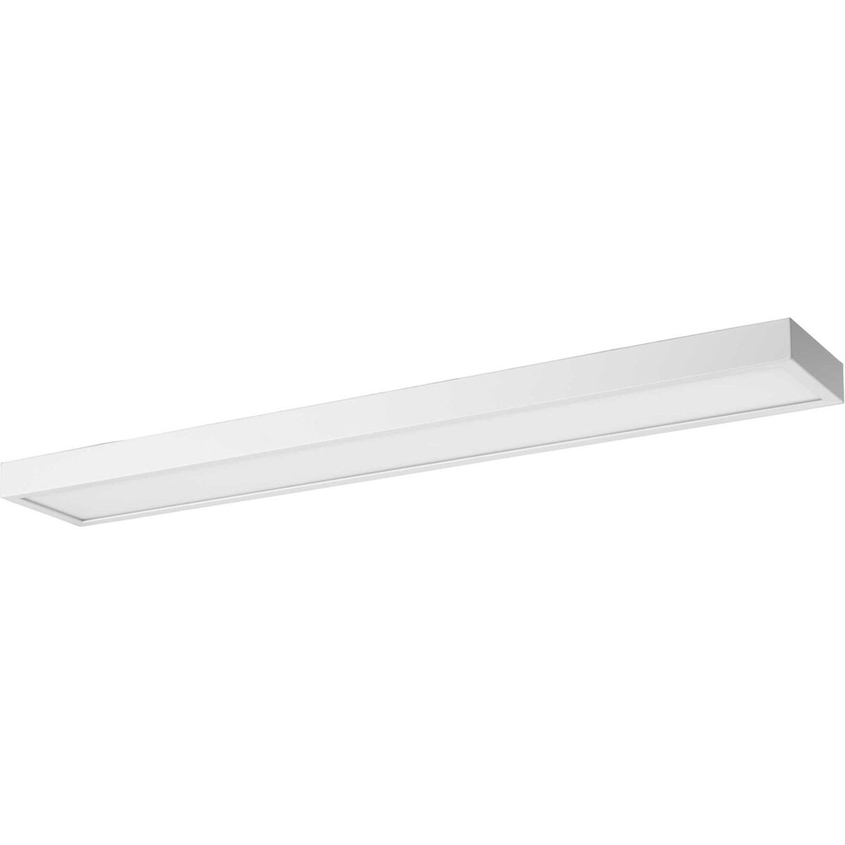 Everlume LED 32.01 inch Satin White Linear Bath Vanity Wall Light in Matte White, Progress LED