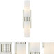 Ballston Urban 2 Light 18 inch Satin Nickel Bath Vanity Light Wall Light in White