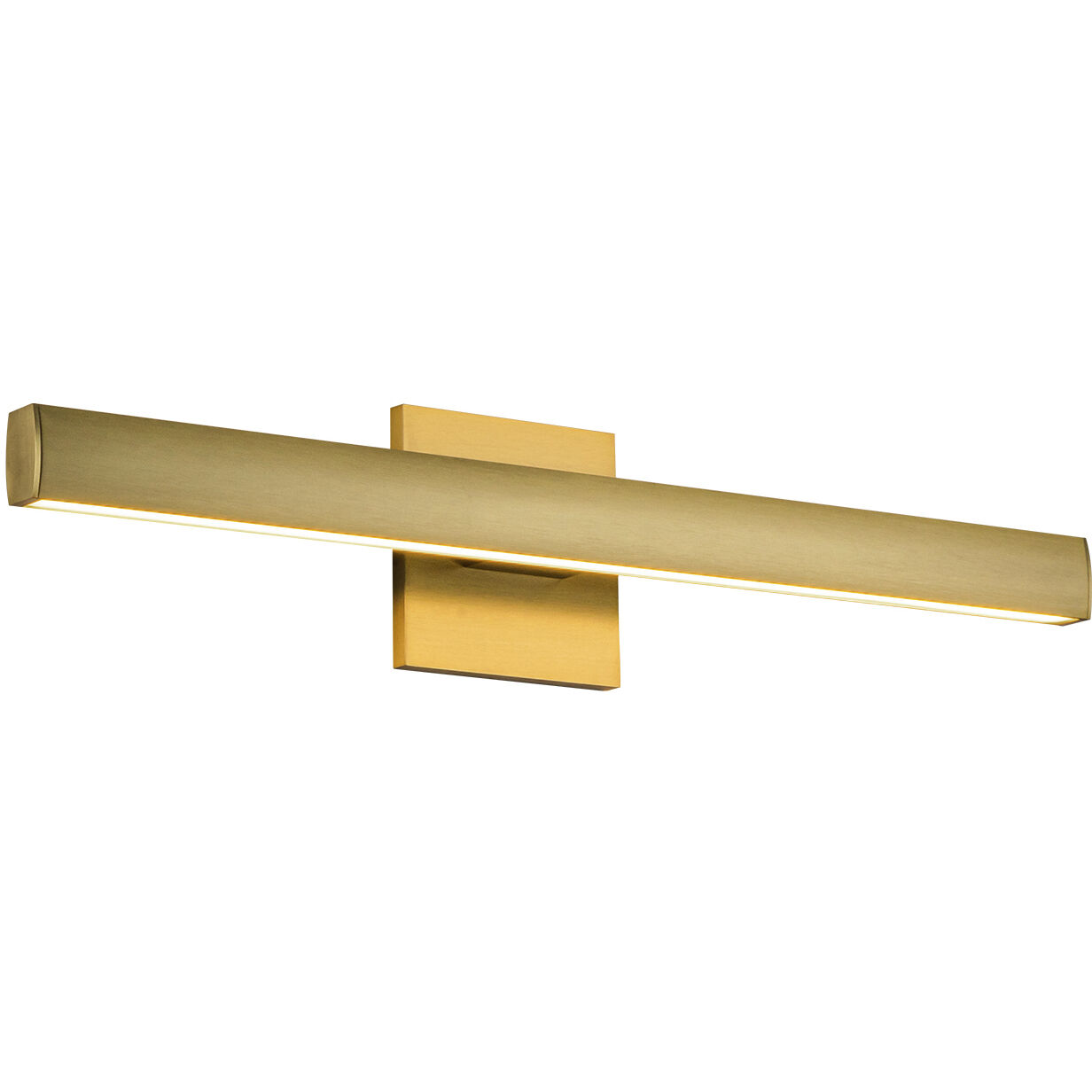Vera Bath Vanity Light Wall Light in Brushed Gold