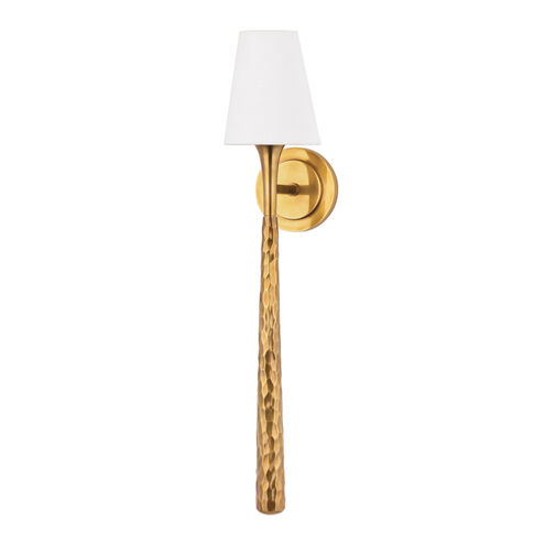 Greta 1 Light 6 inch Vintage Brass Wall Sconce Wall Light