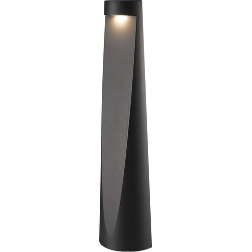 LED Bollard 120V 7 watt Graphite Grey Outdoor Bollard Light