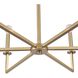 Dunne 6 Light 30 inch Lacquered Brass Chandelier Ceiling Light