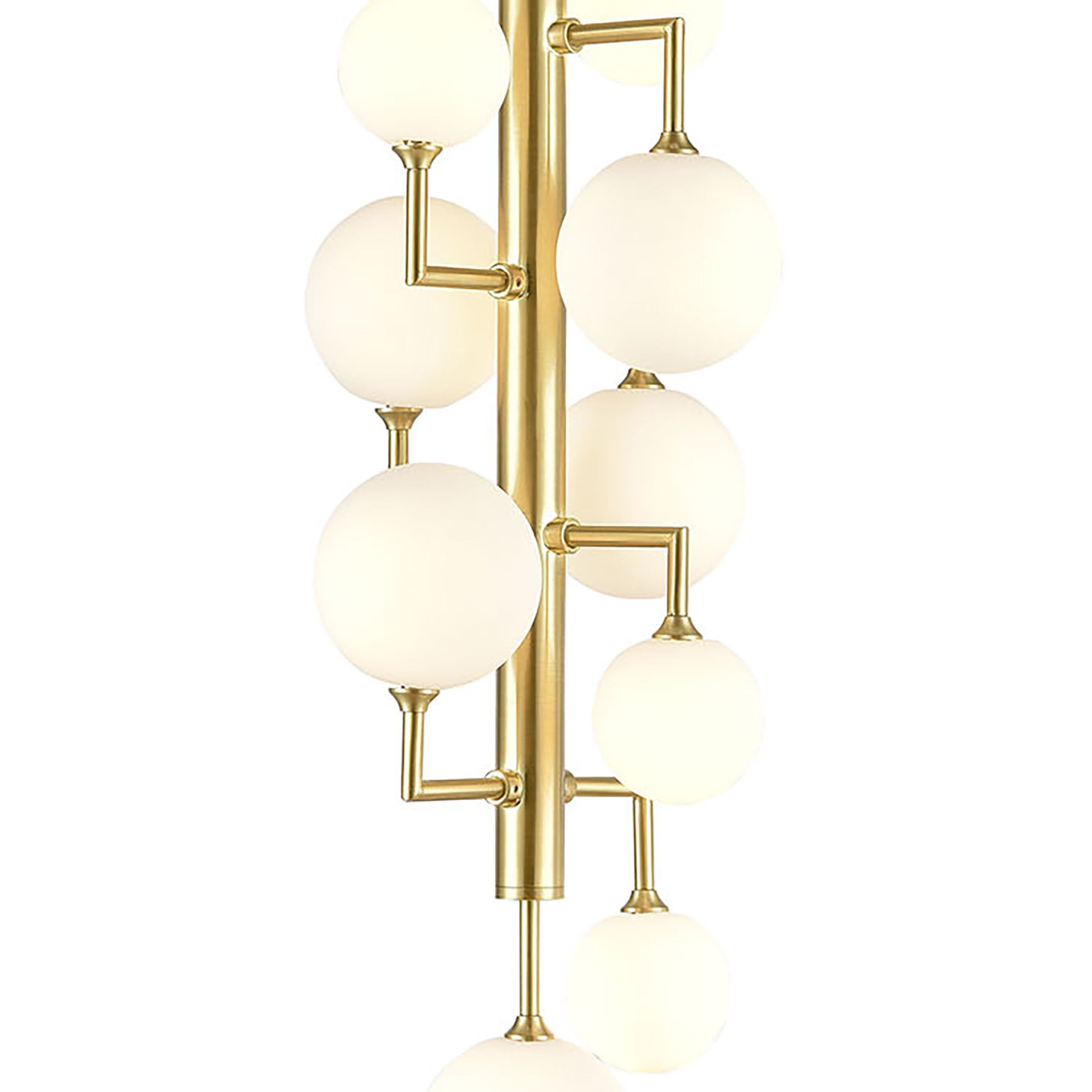 Keir LED 8 inch Gold Chandelier Ceiling Light