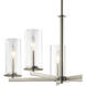 Crosby 5 Light 26.25 inch Brushed Nickel Chandelier 1 Tier Medium Ceiling Light, 1 Tier Medium