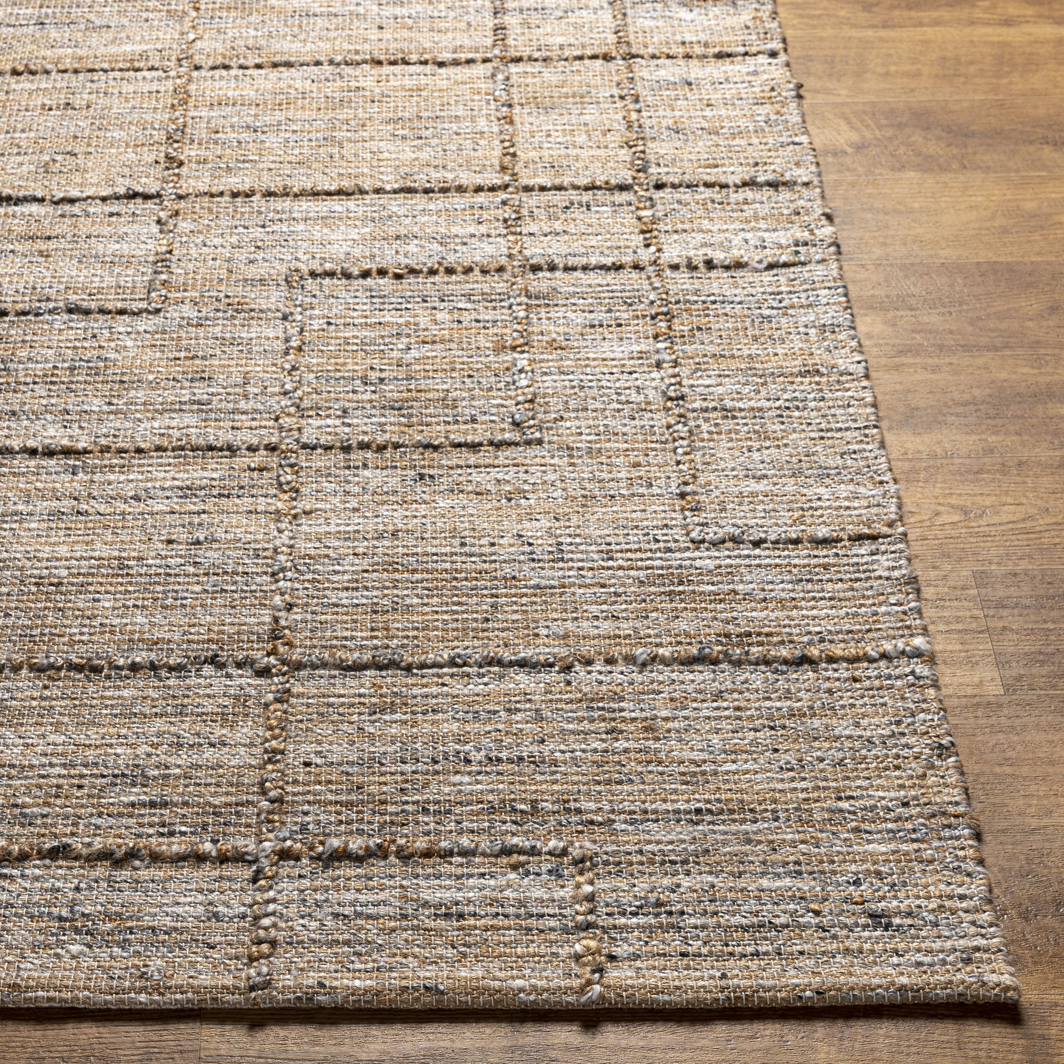 Regal 90 X 60 inch Taupe Rug, Rectangle