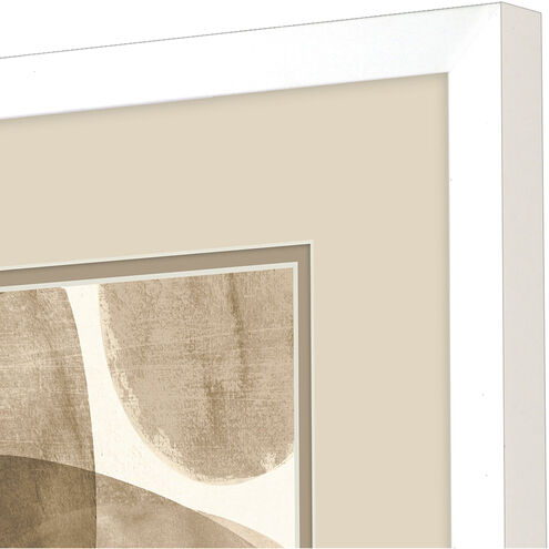 Neutral Object Brown and Beige and Neutral Framed Art