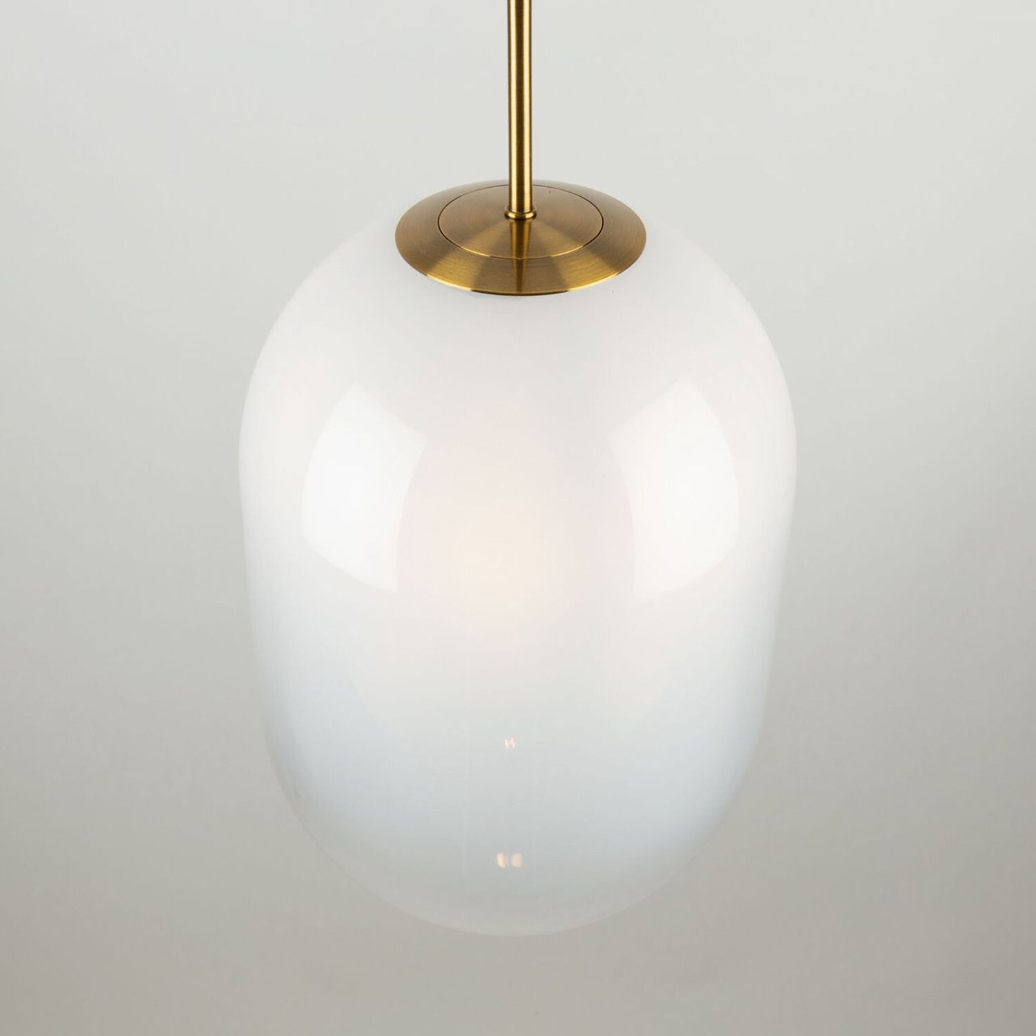 Vita LED 9.4 inch Brass Pendant Ceiling Light