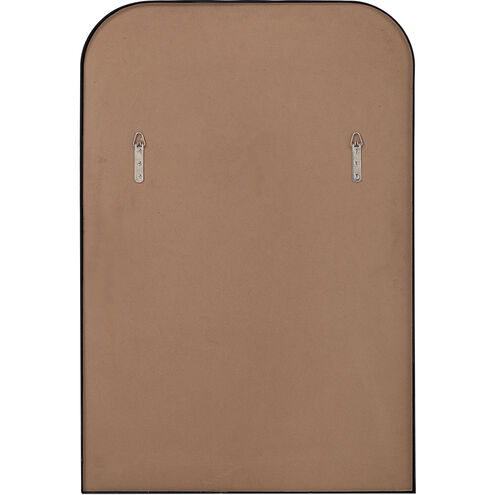 Dovima 36 X 24 inch Textured Black Wall Mirror