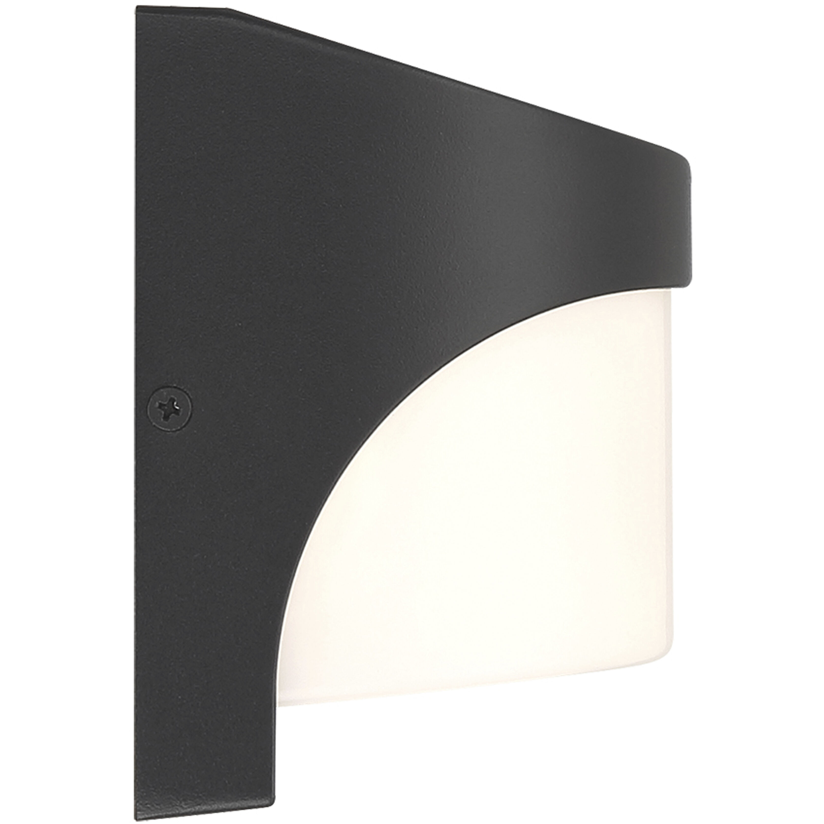 Laguna LED 5 inch Black Flush Mount