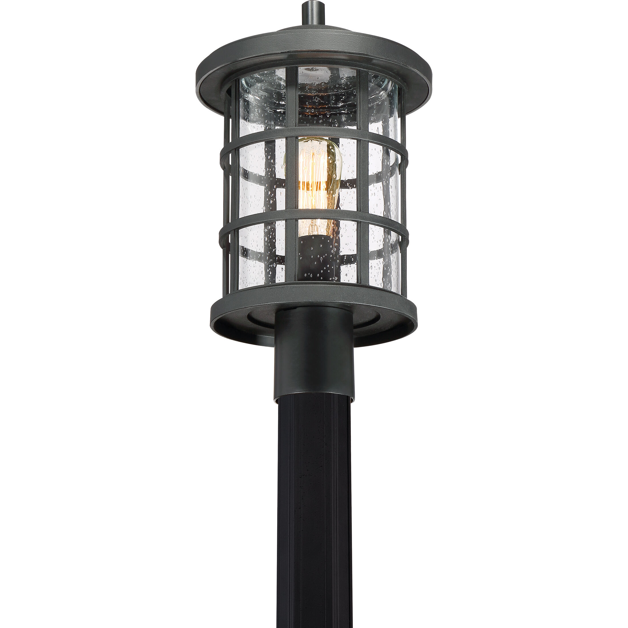 Quoizel CSE9010EK Crusade 1 Light 17 inch Earth Black