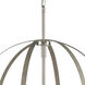 Rotunde 6 Light 26 inch Beechwood Chandelier Ceiling Light