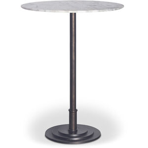 Tori 42 X 30 inch White Outdoor Bar Table