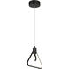 Edison's Outline LED 11.25 inch Coal Pendant Ceiling Light