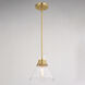 Harper LED 8.5 inch Natural Brass Pendant Ceiling Light