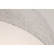 Montclair 2 Light 15 inch Grey Flush Mount Ceiling Light