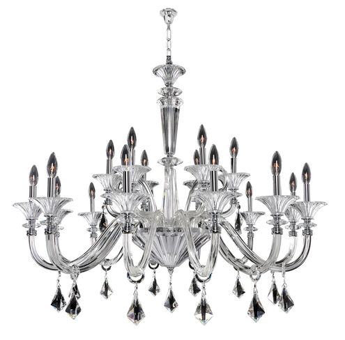 Chauvet 18 Light 43 inch Chrome Chandelier Ceiling Light